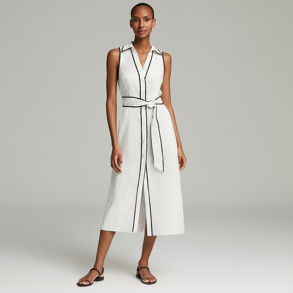 AZUL- VESTIDO MODERNO, MESCLA PERFECTA ESTILO Y COMODIDAD