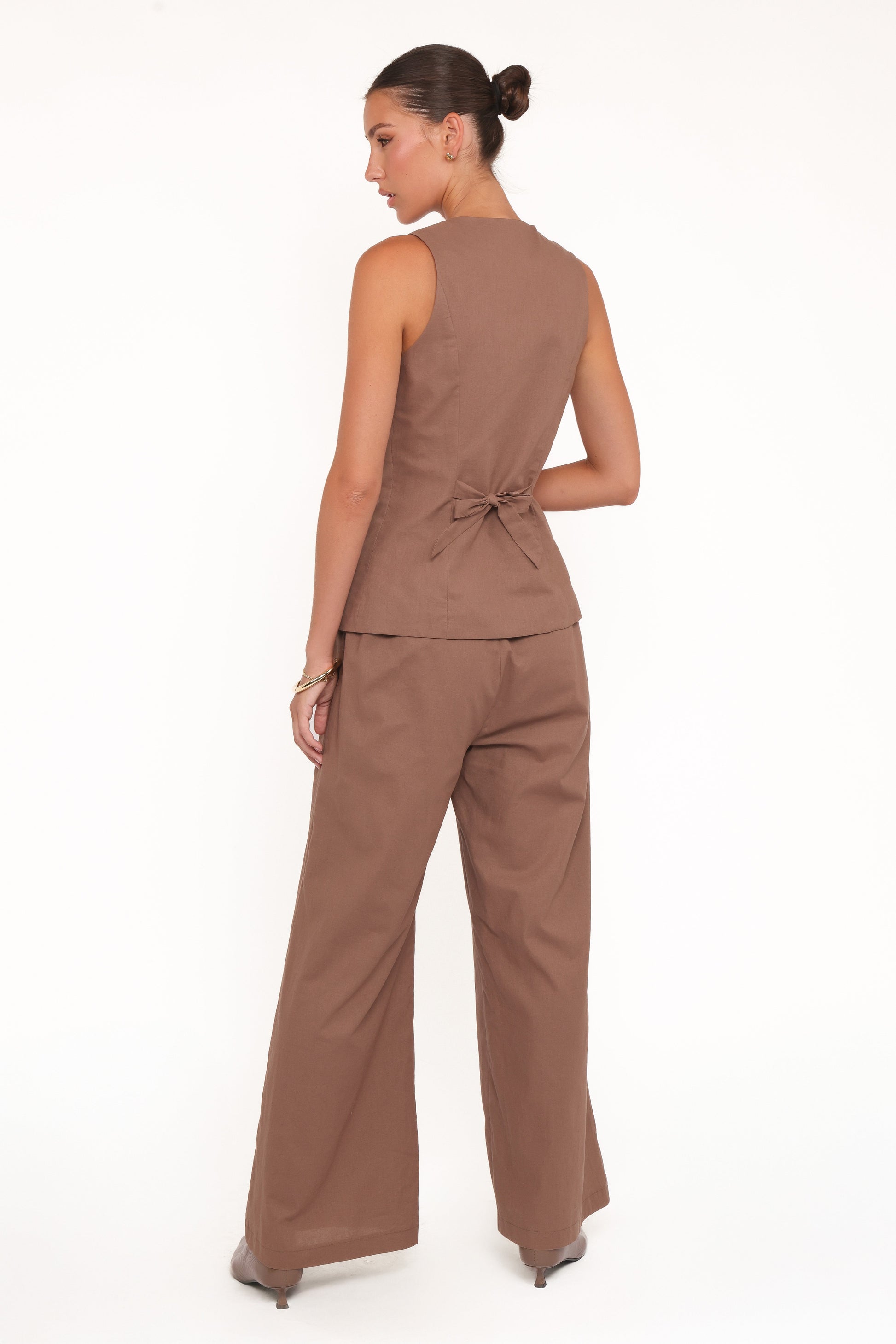 SETS Caitlin Pant Set - Brown